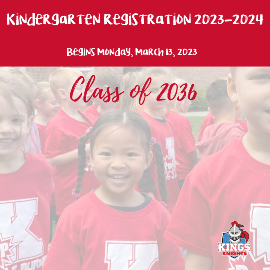 Kindergarten Registration begins March 13
